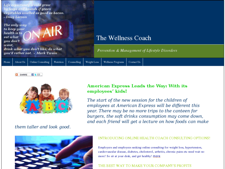 www.thewellnesscoach.in