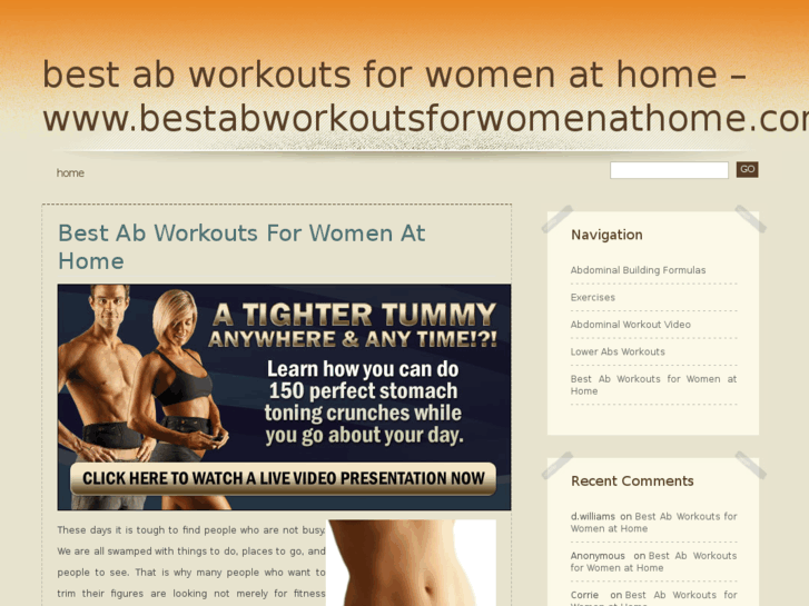 www.bestabworkoutsforwomenathome.com