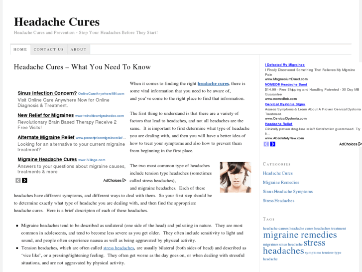 www.headache-cures.net