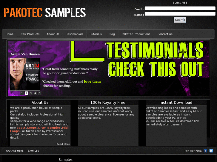 www.pakotec-samples.com