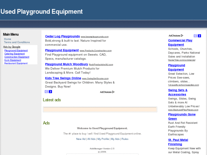 www.usedplaygroundequipment.net