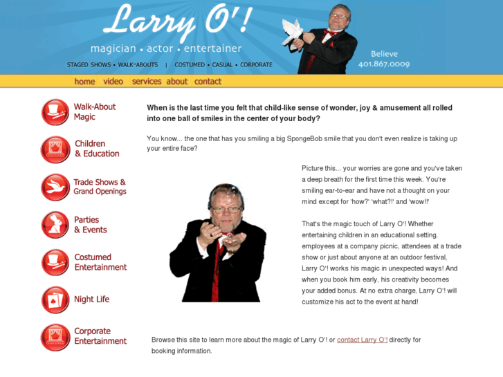 www.larryomagic.com