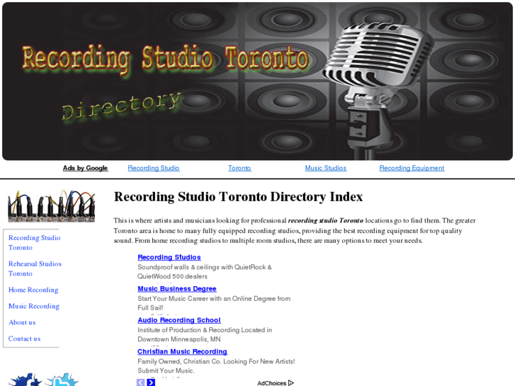 www.recordingstudiotoronto.org