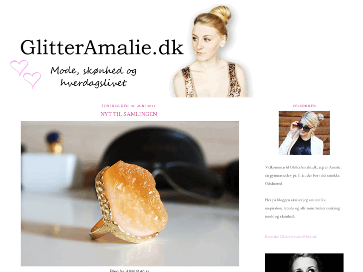 www.glitteramalie.dk