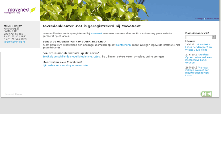 www.tevredenklanten.net