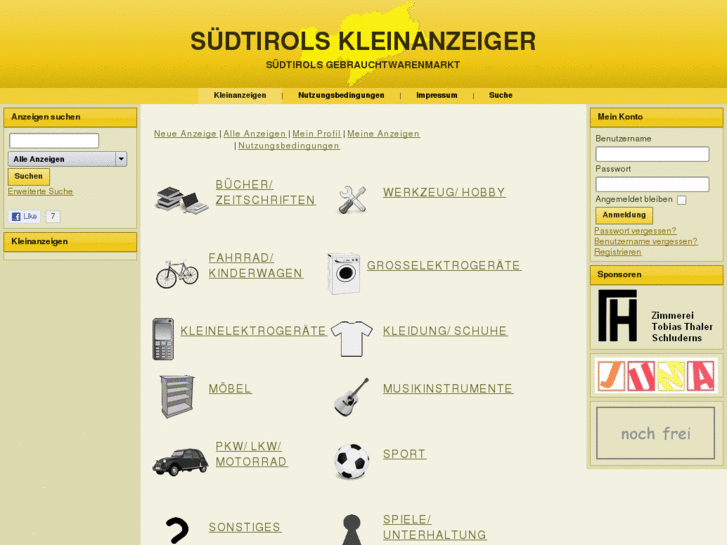 www.kleinanzeigen-suedtirol.net