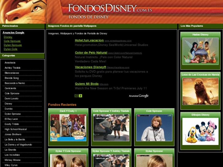 www.fondosdisney.com.es