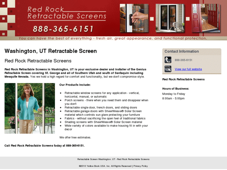 www.redrockretractablescreens.com