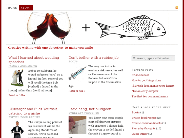 www.redwineandfish.com