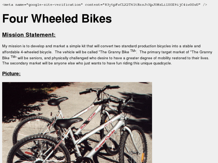 www.4wheeled-bicycles.com