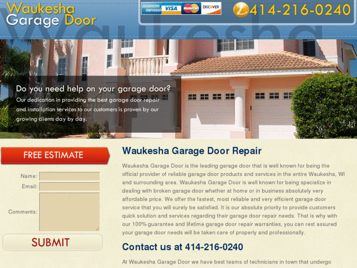 www.waukeshagaragedoor.com