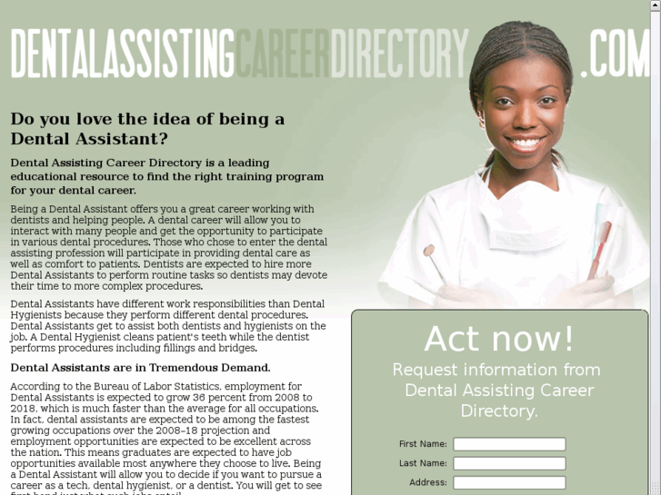 www.dentalassistingcareerdirectory.com