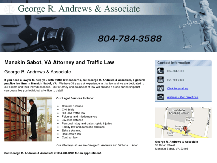 www.georgeandrewslaw-traffic.com