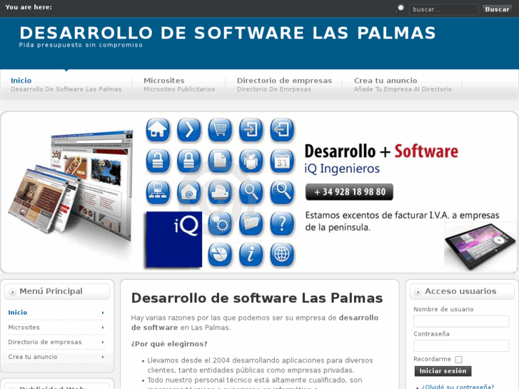 www.desarrollodesoftwarelaspalmas.com