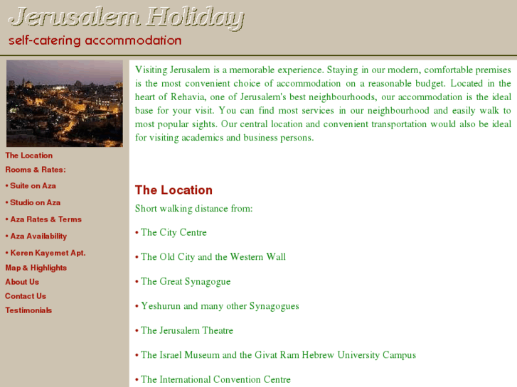 www.jerusalem-holiday.com