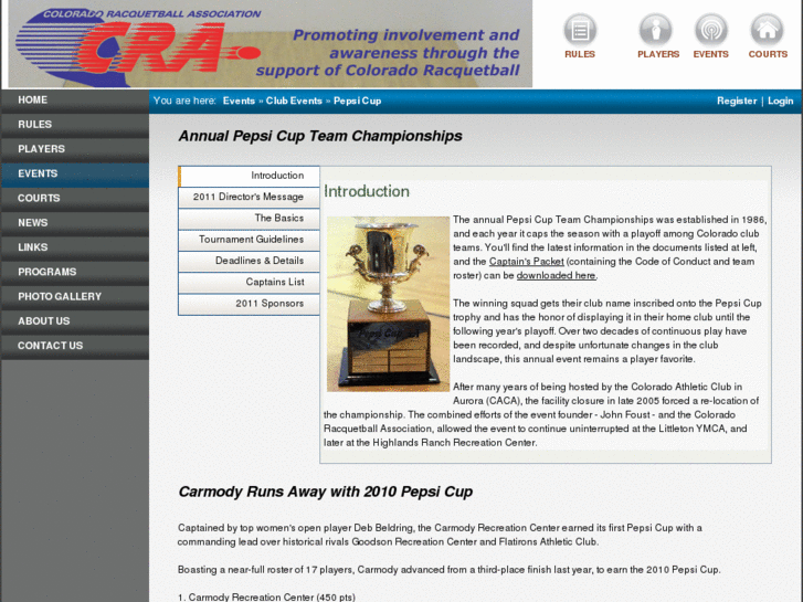 www.pepsicupracquetball.com