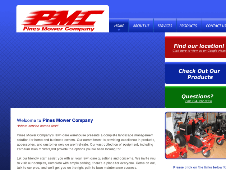 www.pinesmower.com