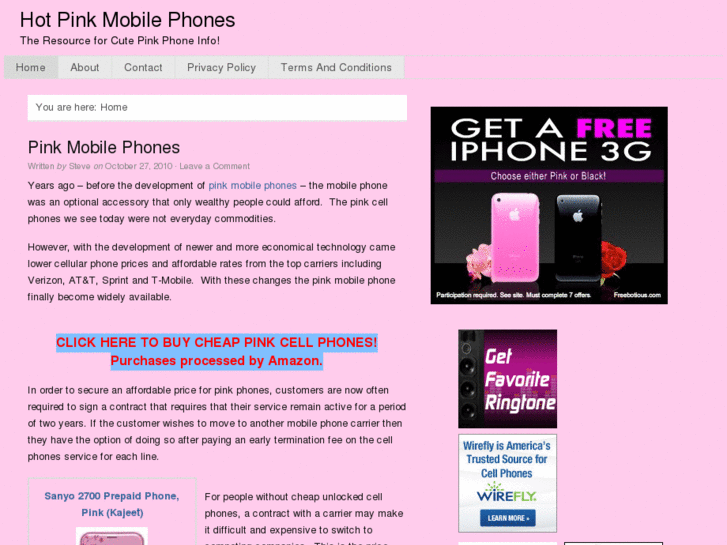www.hotpinkmobilephones.com