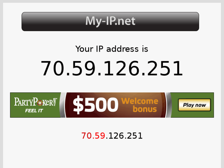 www.my-ip.net