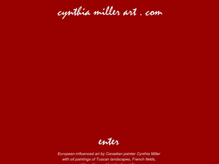 www.cynthiamillerart.com