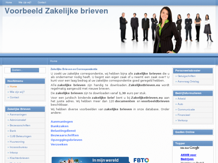 www.zakelijkebrieven.eu