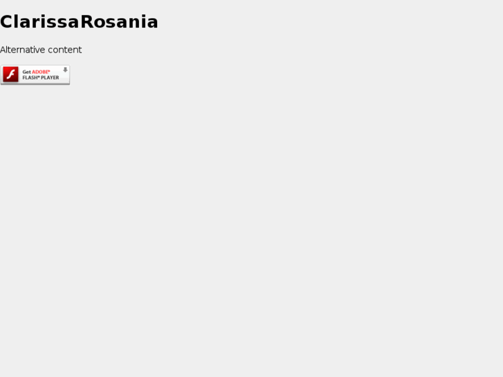 www.clarissarosania.com