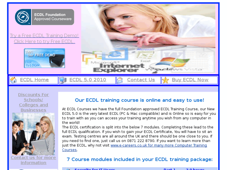 www.ecdl-courses.co.uk