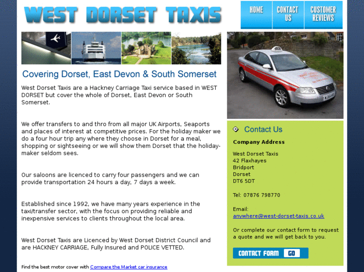 www.west-dorset-taxis.co.uk