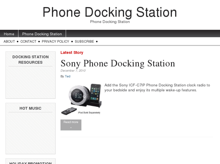 www.phonedockingstation.com