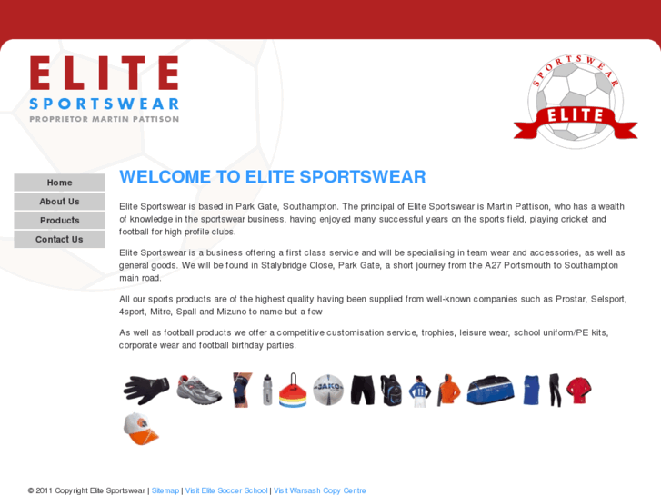 www.elite-sportswear.net