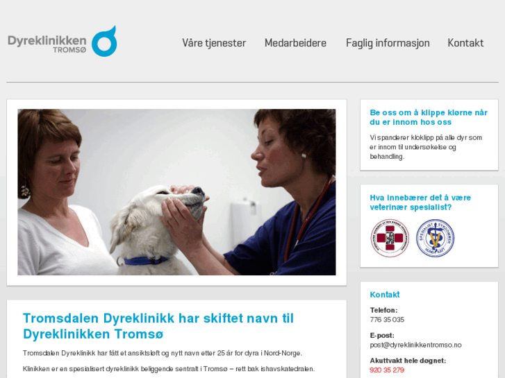 www.tromsdalendyreklinikk.no