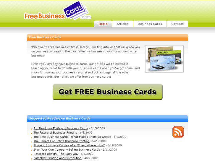 www.freebusinesscards.com