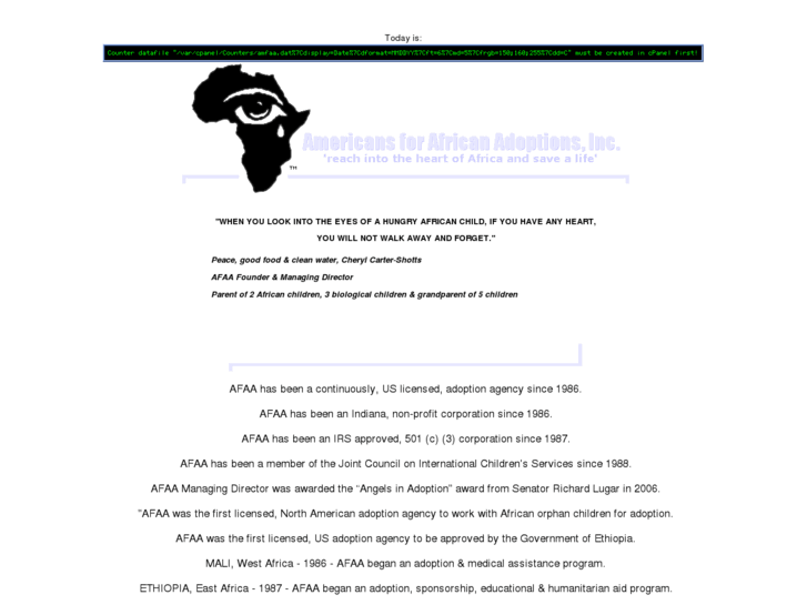 www.africanadoptions.org
