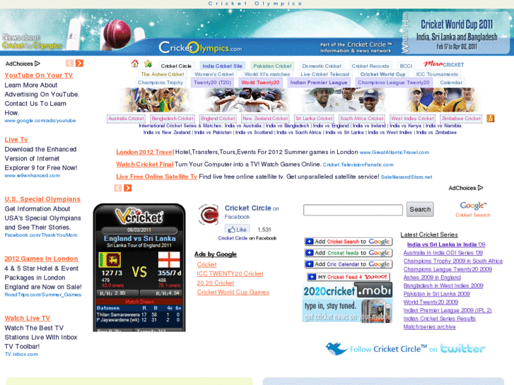 www.cricketolympics.com