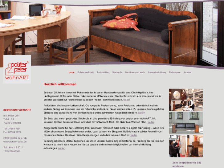 www.polster-peter.de