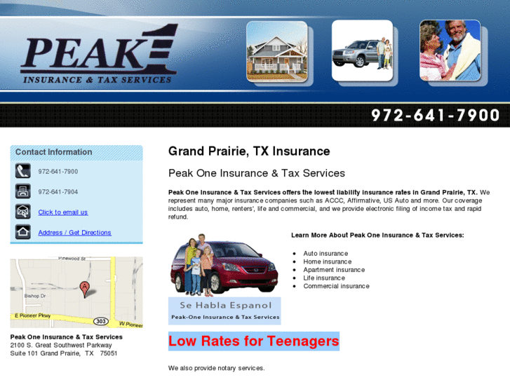 www.peak-oneinsurance.com