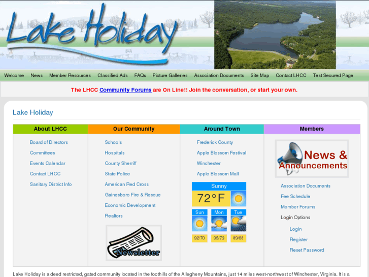 www.lake-holiday.org