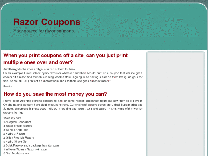 www.razorcoupons.org