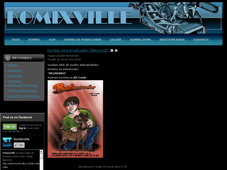 www.komixville.cz
