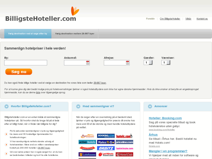 www.billigstehoteller.com