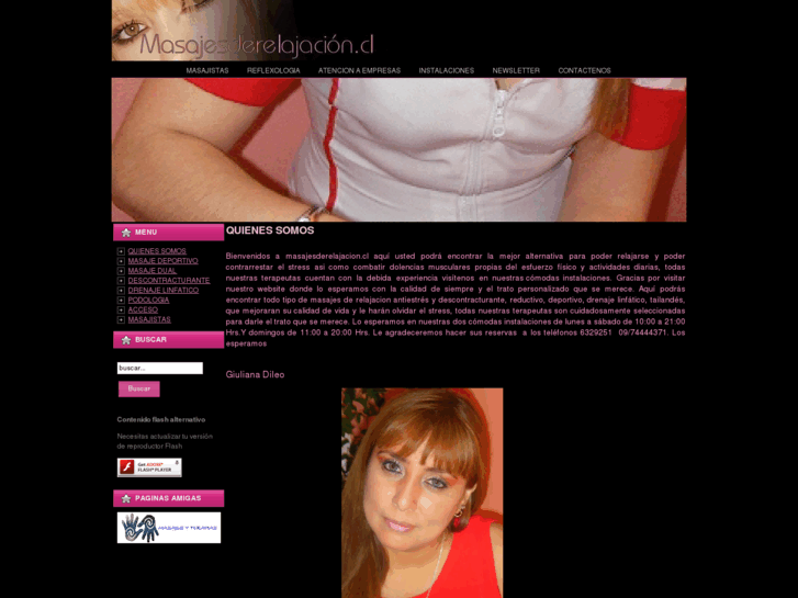 www.masajesderelajacion.cl