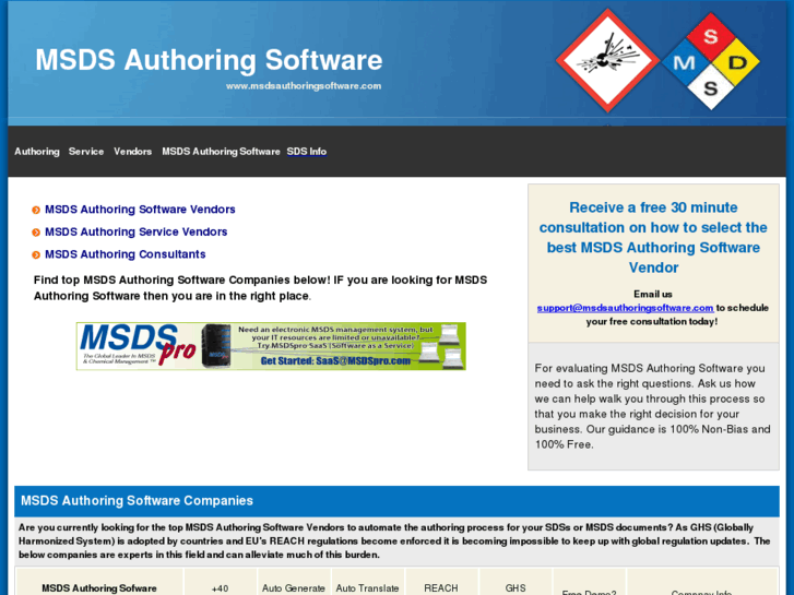 www.msdsauthoringsoftware.com