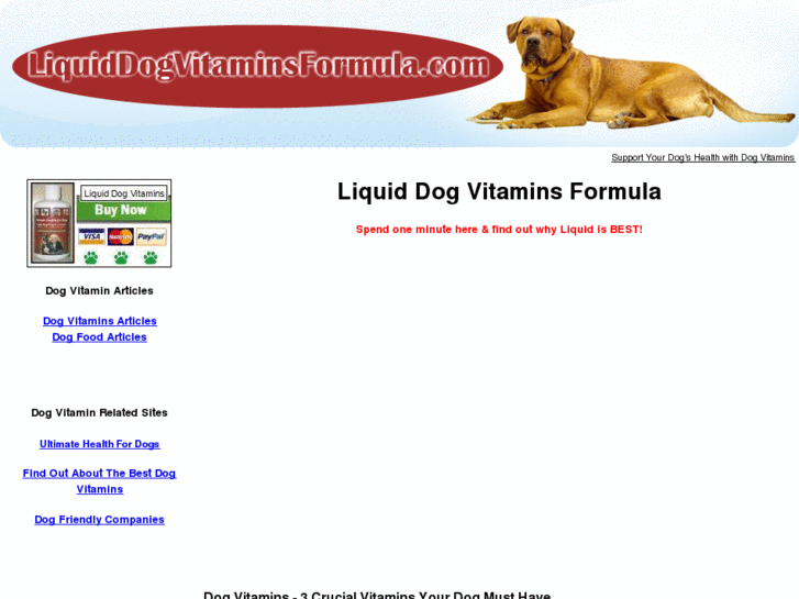 www.liquiddogvitaminsformula.com