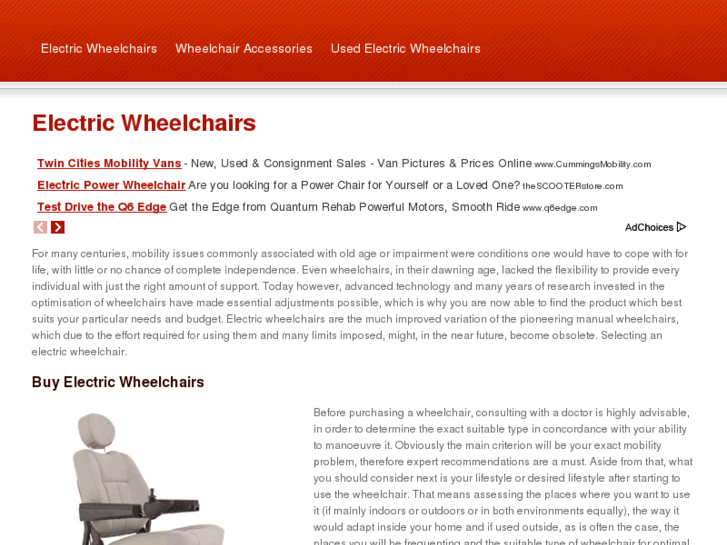 www.electricwheelchairs.co.uk