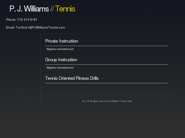 www.pjwilliamstennis.com