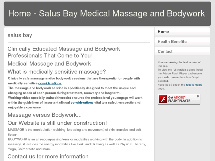 www.salusbaymedicalmassage.com