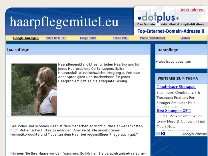 www.haarpflegemittel.eu