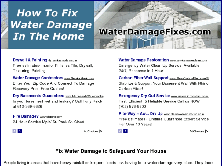 www.waterdamagefixes.com