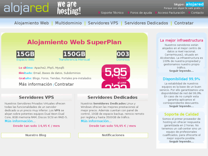 www.alojared.com
