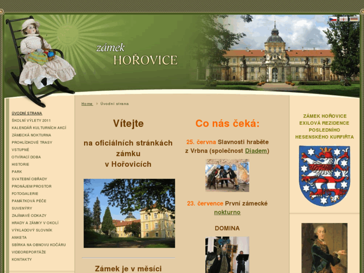 www.zamek-horovice.cz